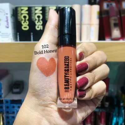 Beauty Glazed B163 Liquid Matte Lipstick 102 BOLD HONEY