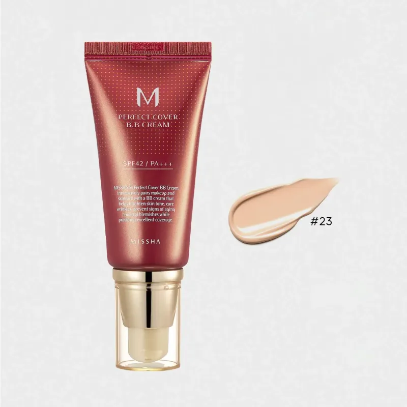 Missha M Perfect Cover BB Cream SPF42 PA+++ 50g Shades 23