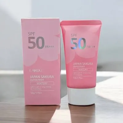 Laikou Japan Sakura Sunscreen SPF 50 PA+++ 50g