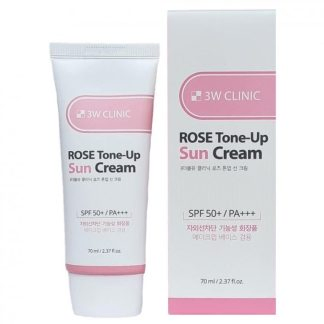 3w Clinic Rose Tone-Up Sun Cream Spf 50+ PA+++ 70 ml