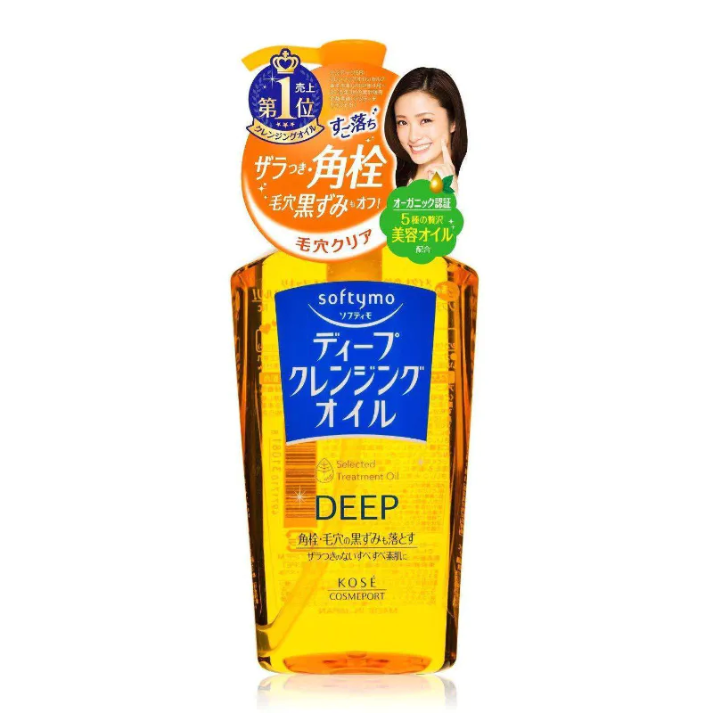 kose cosmeport - softymo deep cleansing oil 240ml (Japan)