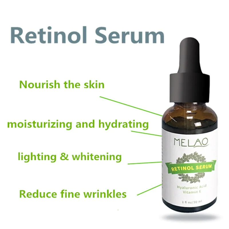 Melao Retinol Hyaluronic Acid Vitamin E serum 30ml