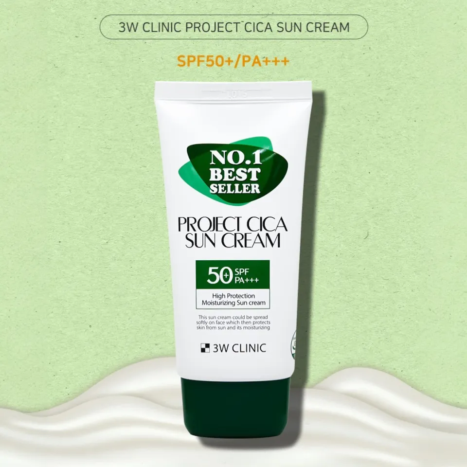 3W Clinic Project Cica Sun Cream SPF50+ PA+++? 70ml