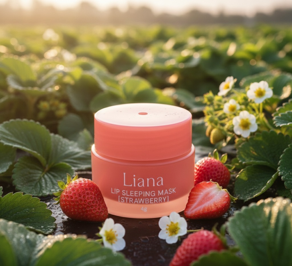Liana Lip Sleeping Mask (Strawberry) - 4g