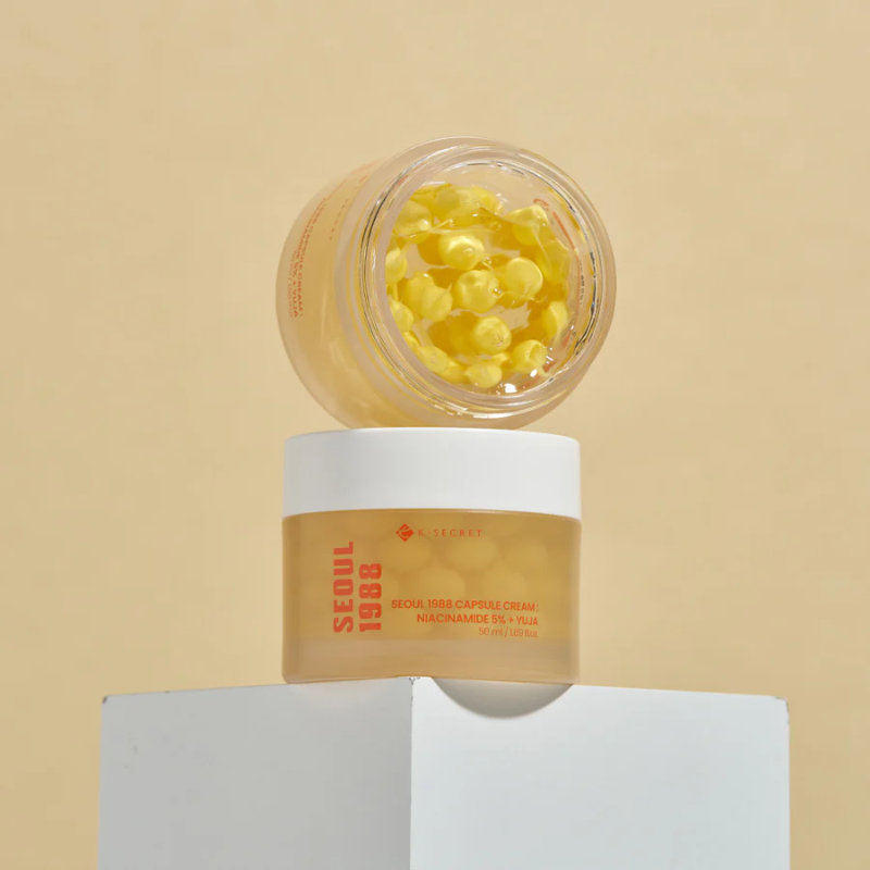 K-SECRET SEOUL 1988 Capsule Cream : Niacinamide 5% + Yuja 50ml