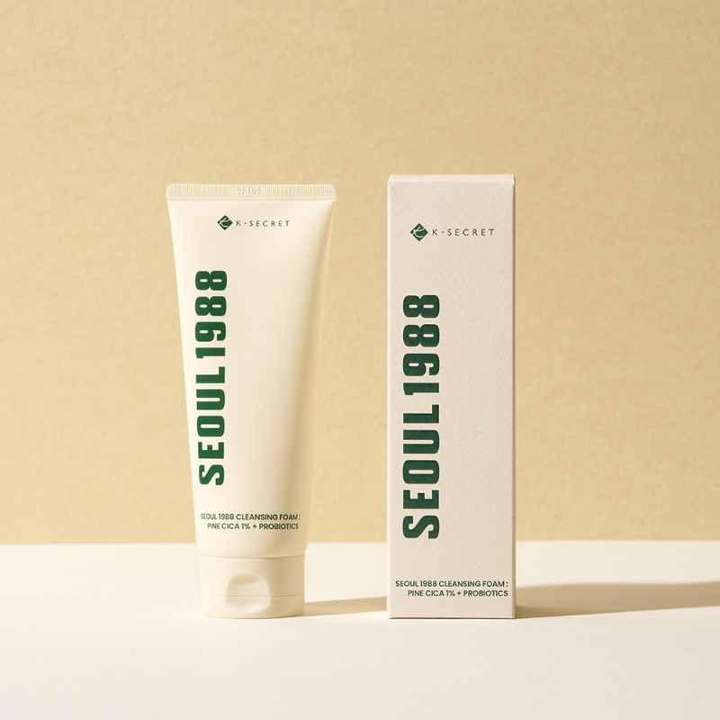KSECRET SEOUL 1988 Cleansing Foam : Pine Cica 1% + Probiotics 150ml