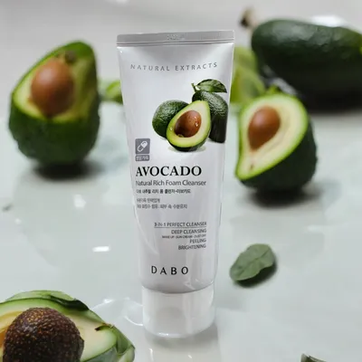 Dabo Avocado Natural Rich Foam Cleanser 180ml