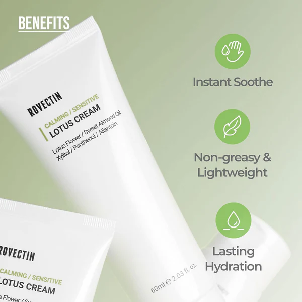 ROVECTIN Calming Lotus Cream 60ml