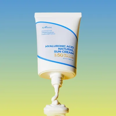 Isntree Hyaluronic Acid Natural Sun Cream 50ml SPF 50+PA++++