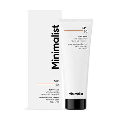 Minimalist SPF 50 Sunscreen 50g