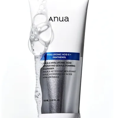 ANUA 8 HYALURONIC ACID HYDRATING GENTLE FOAMING CLEANSER 150ml