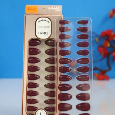 Pastel Beauty False Nails Matte Berry-24pcs