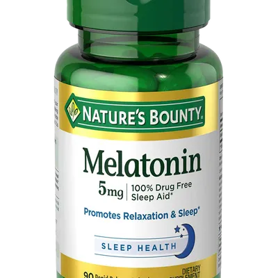 Nature’s Bounty Melatonin 5mg 90 Rapid Release Softgels