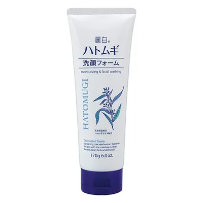Reihaku Hatomugi Moisturizing Facial Cleansing Foam 170g
