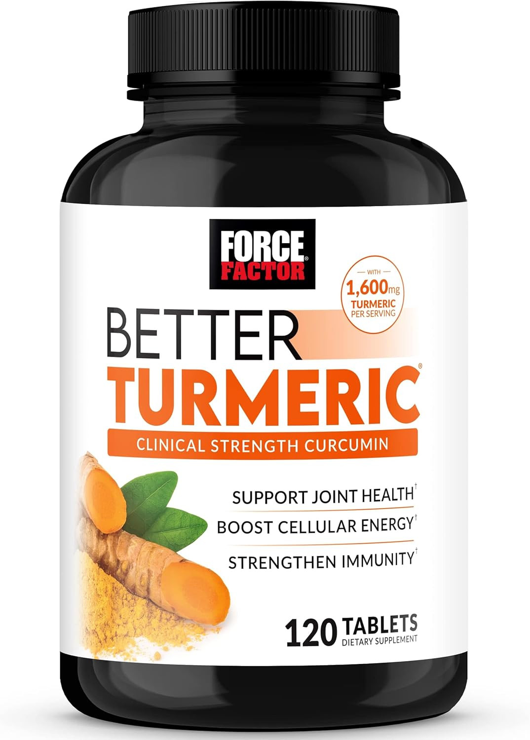 Force Factor Better Turmeric Curcumin 1600mg