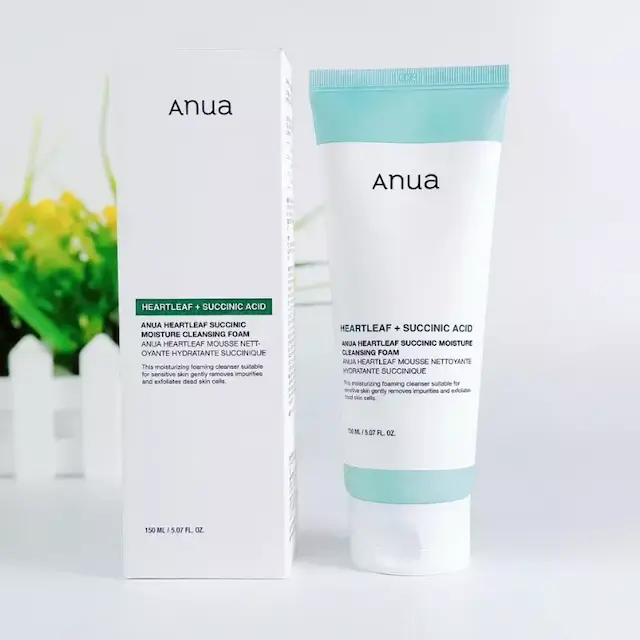 ANUA Heartleaf Succinic Moisture Cleansing Foam 150ml
