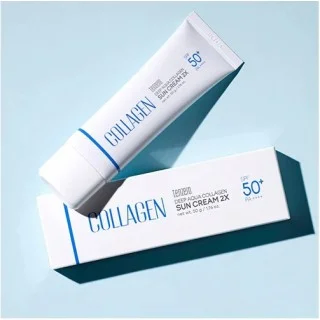 Tenzero Deep Aqua Collagen Sun Cream 2x SPF50+ PA++++ 50g