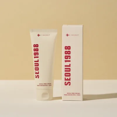 ksecret Seoul 1988 Cream : Snail Mucin 93+Rice 100ml