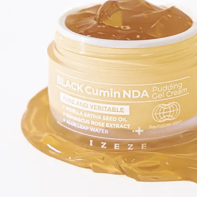 IZEZE BLACK Cumin Pudding Gel Cream 50ml