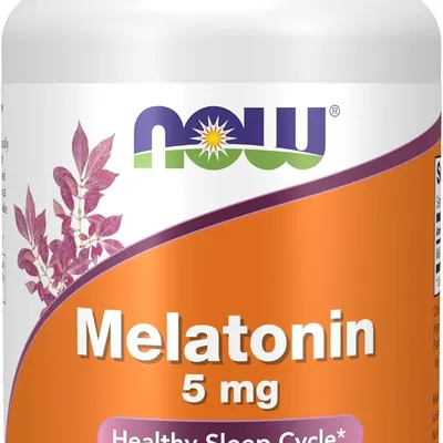NOW Foods Melatonin 5mg 60 Veg Capsule