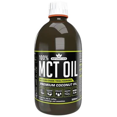 Natures Aid 100% MCT Oil 500ml