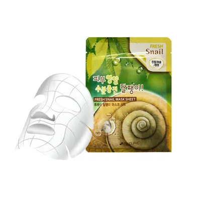 3w Clinic fresh Snail Mask sheet (23ml)
