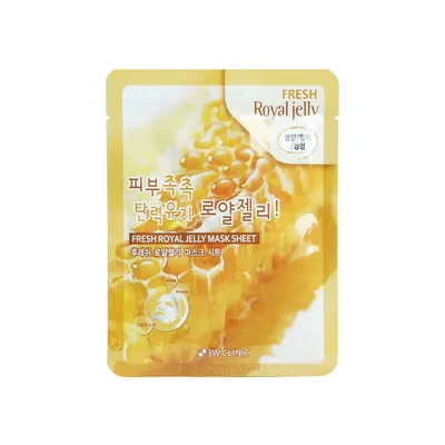 3W Clinic Fresh Royal Jelly Mask Sheet (23ml)