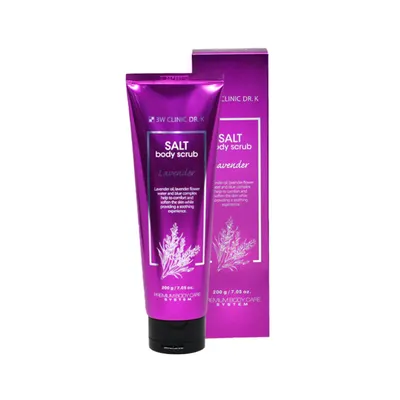 3W CLINIC - DR.K SALT LAVENDER BODY SCRUB-200ml