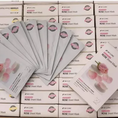 3w Clinic Rose Sheet mask