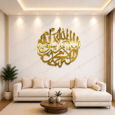Kalimah Shahada Islamic Wall Art