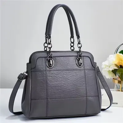  Luxury PU Leather Ladies Handbags