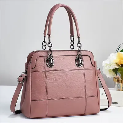  Luxury PU Leather Ladies Handbags