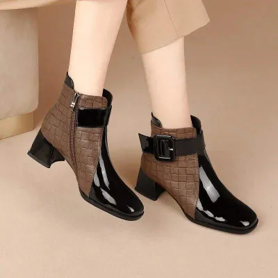 Women's High Heel Korean Style Boots  