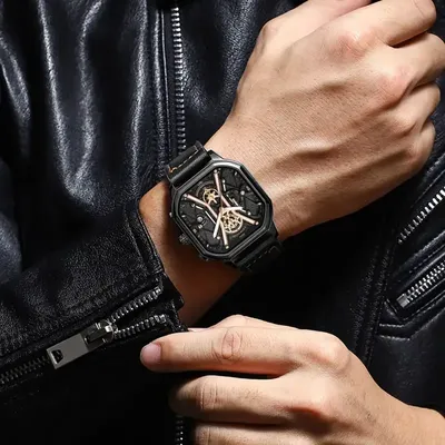 POEDAGAR Waterproof Chronograph Men's Watches 