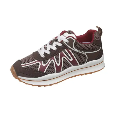 Mesh Panel Women's Retro Sneakers