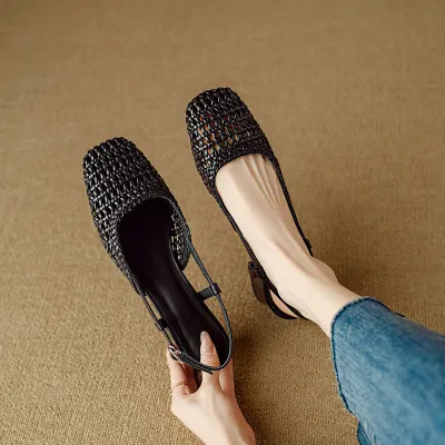 Women's Woven Sandals - 4cm