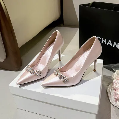 White French Bridal Shoes