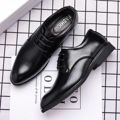 New Men's Designer Leather Dress Shoes 