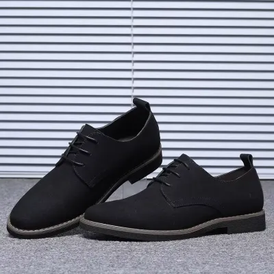 Mens Frosted Casual Round Toe Shoes 