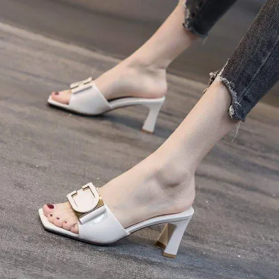  High Heel One-Strap Mid Heel