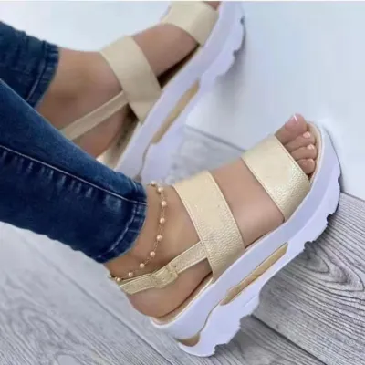 Thick Sole Wedge Sandals Women