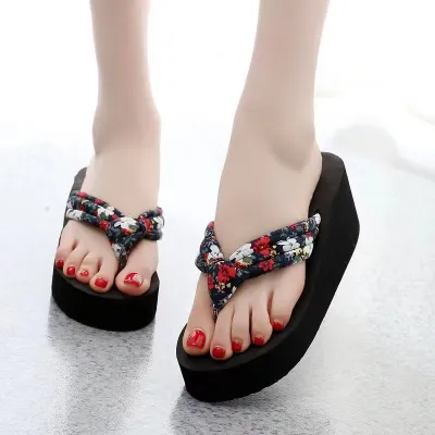 High-Heeled Platform for Slippers