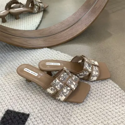 Women's High-Heeled for Slippers 