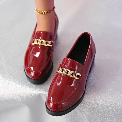 Round Toe Slip on Comzy Women Shoes