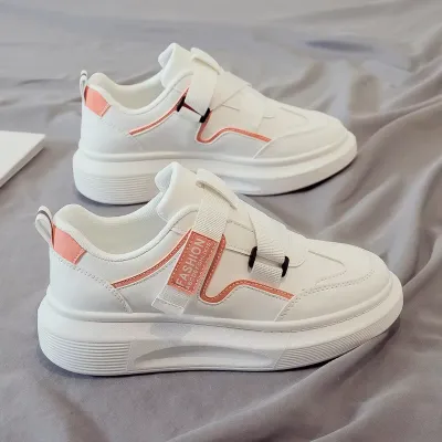  New Little White Female Sports Shoe