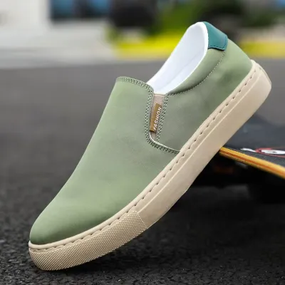 High Top Canvas Slip-on Breathable