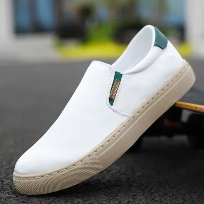 High Top Canvas Slip-on Breathable