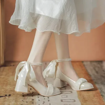  Engagement Bridesmaid Chunky Heels 