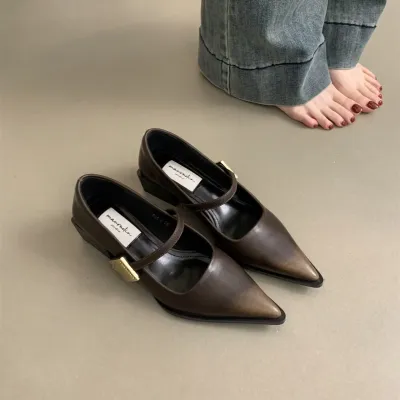 Women's Single Shoes Mary Jane High Heels