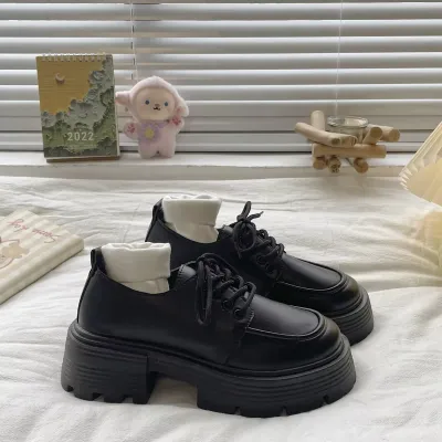  Black Platform Shoes Lady